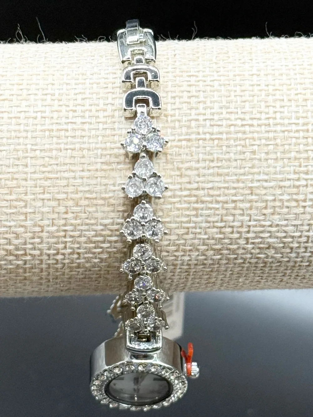 Danecraft Women's Fine Silver-Plated Analog Watch